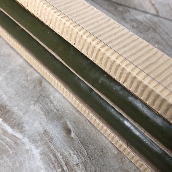 Vance Kitira 16” TIMBER TAPERS Moss Green Gift Box of 2 Candles - Picture 8 of 10